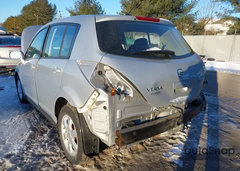 2008 Nissan Versa 1.8Sl from USA, damaged, VIN 3N1BC13E38L357848
